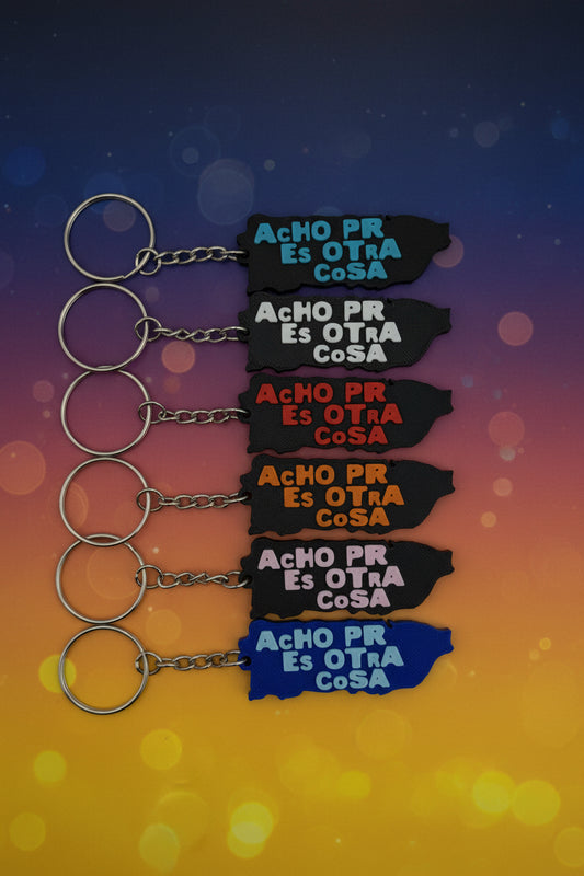 Llaveros Acho PR Es Otra Cosa